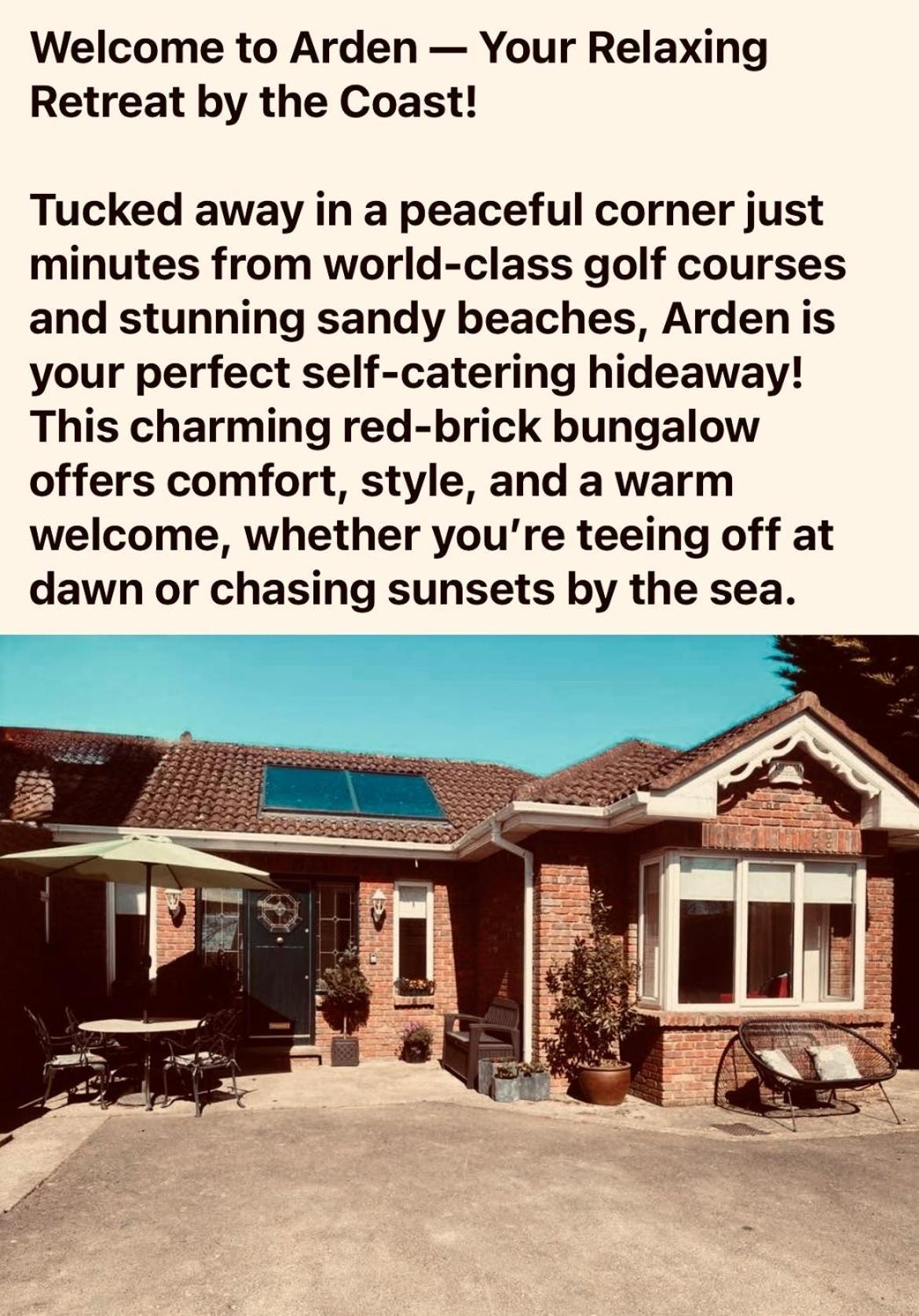 Arden Bungalow Baltray Exterior foto
